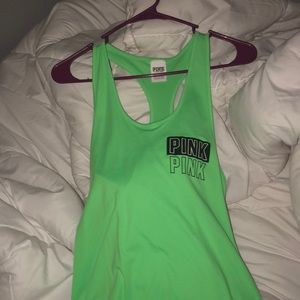 Pink tank tops